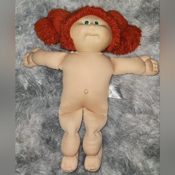 VTG Cabbage patch doll rare red hair pony tails green eyes no freckles 1978 1982 - Picture 10 of 16